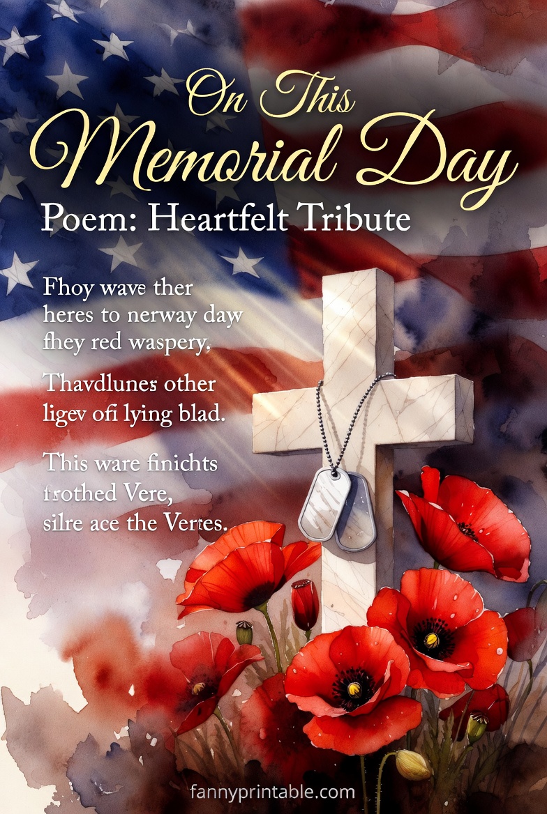 On This Memorial Day Poem Heartfelt Tribute FannyPrintable (4)
