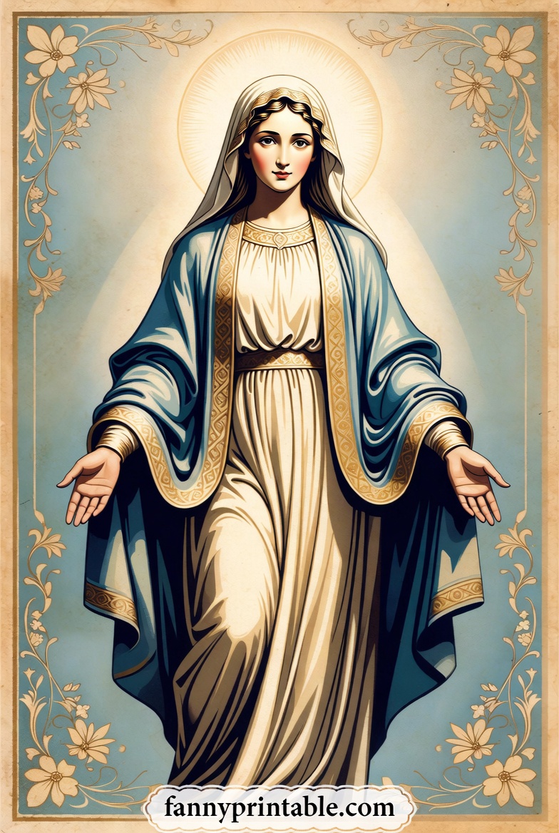 Pictures Of Mary Mother Of Jesus Printable (2)