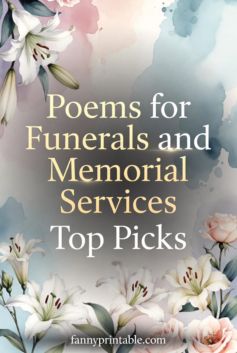 Poems for Funerals and Memorial Services Top Picks (2)