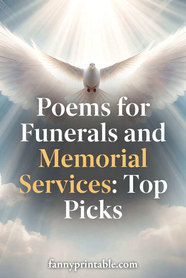 Poems for Funerals and Memorial Services Top Picks (3)