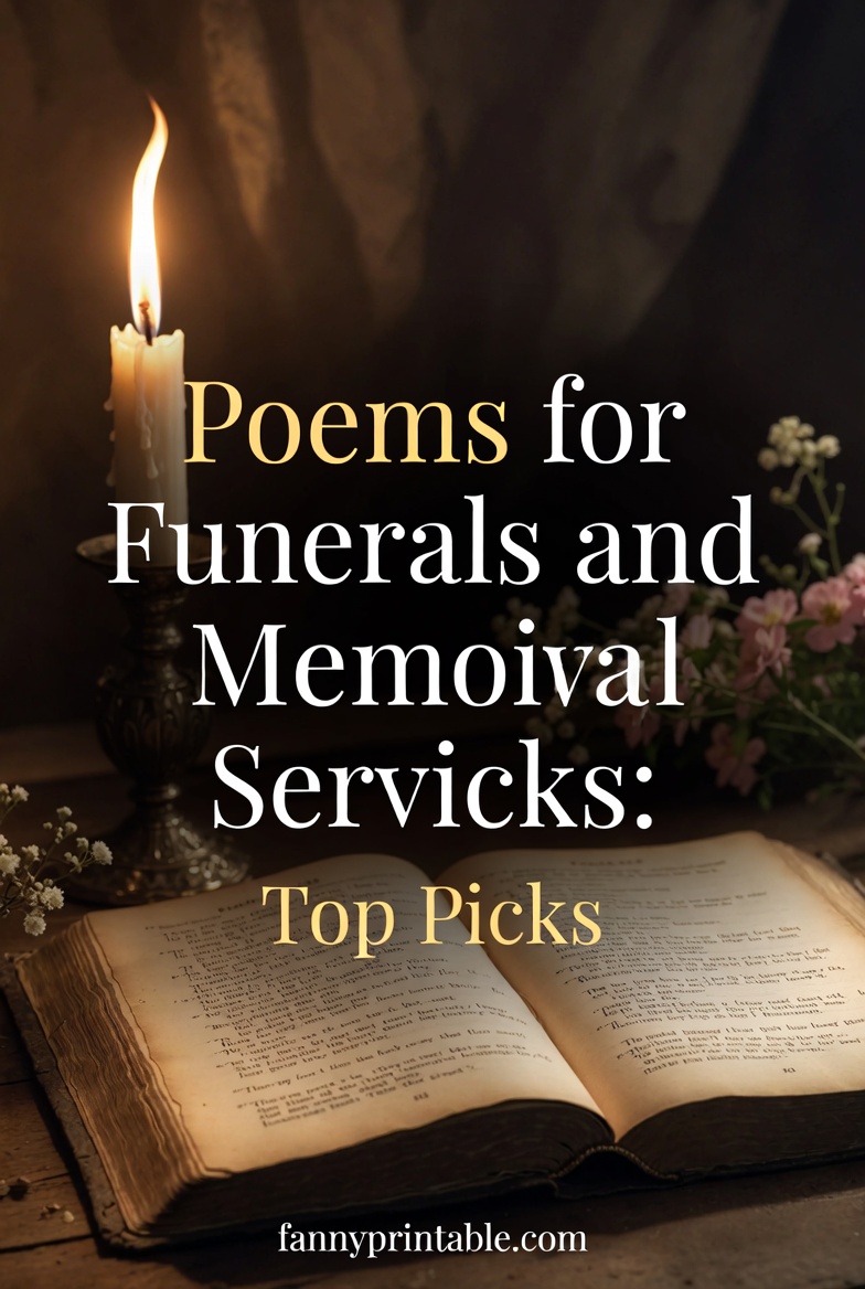 Poems for Funerals and Memorial Services Top Picks (4)