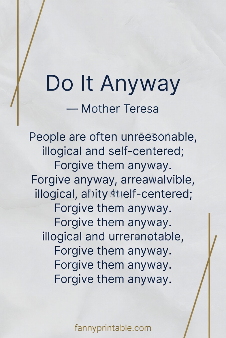 Prayer Mother Teresa Do It Anyway Printable (4)