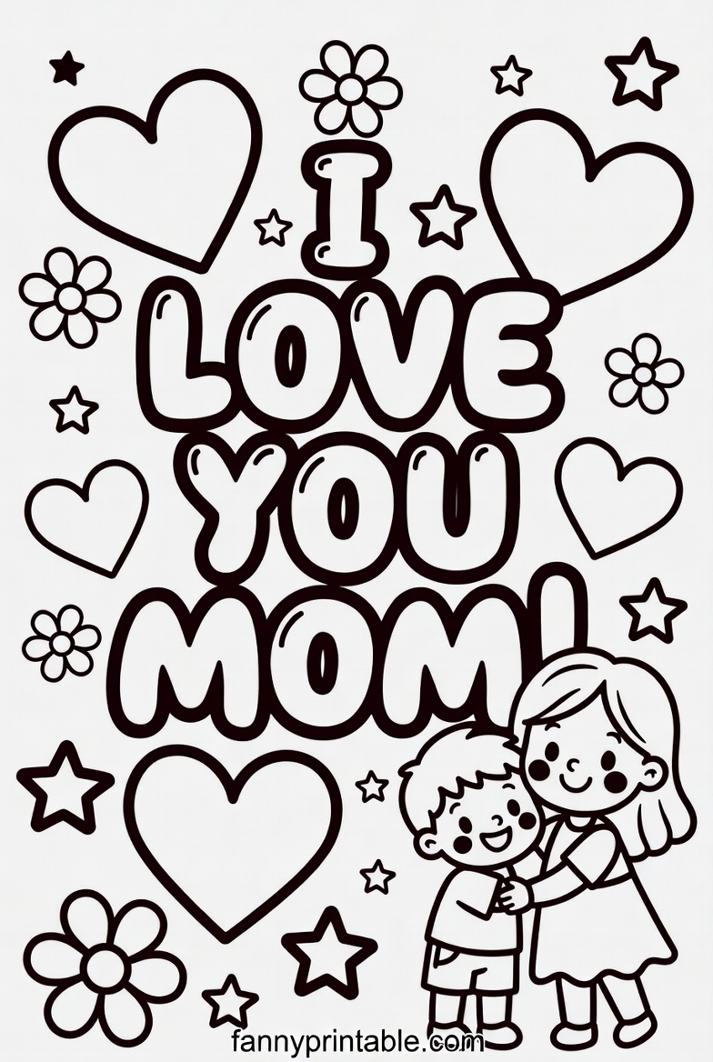 Preschool Mother's Day Printable - Fanny Printable (3)