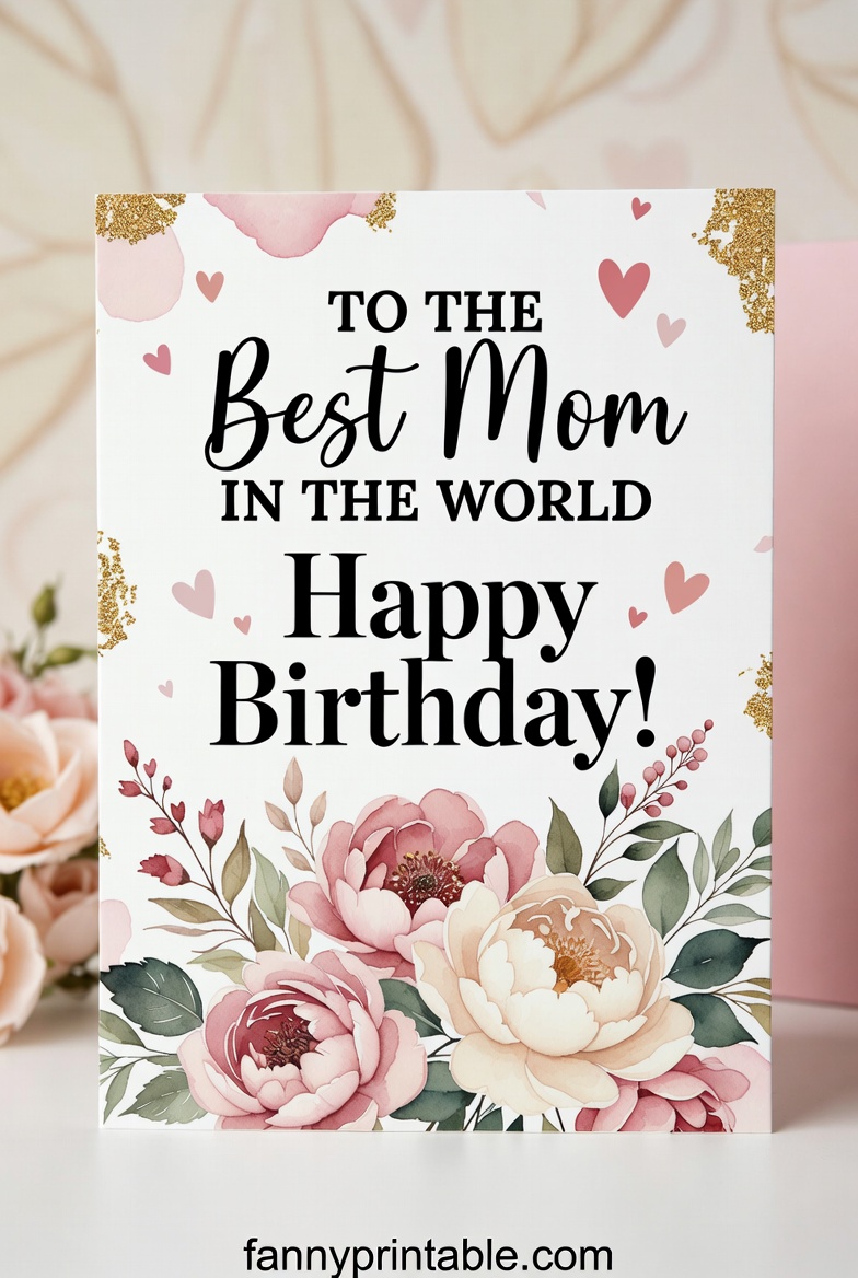 Printable Birthday Card For Mother (2)