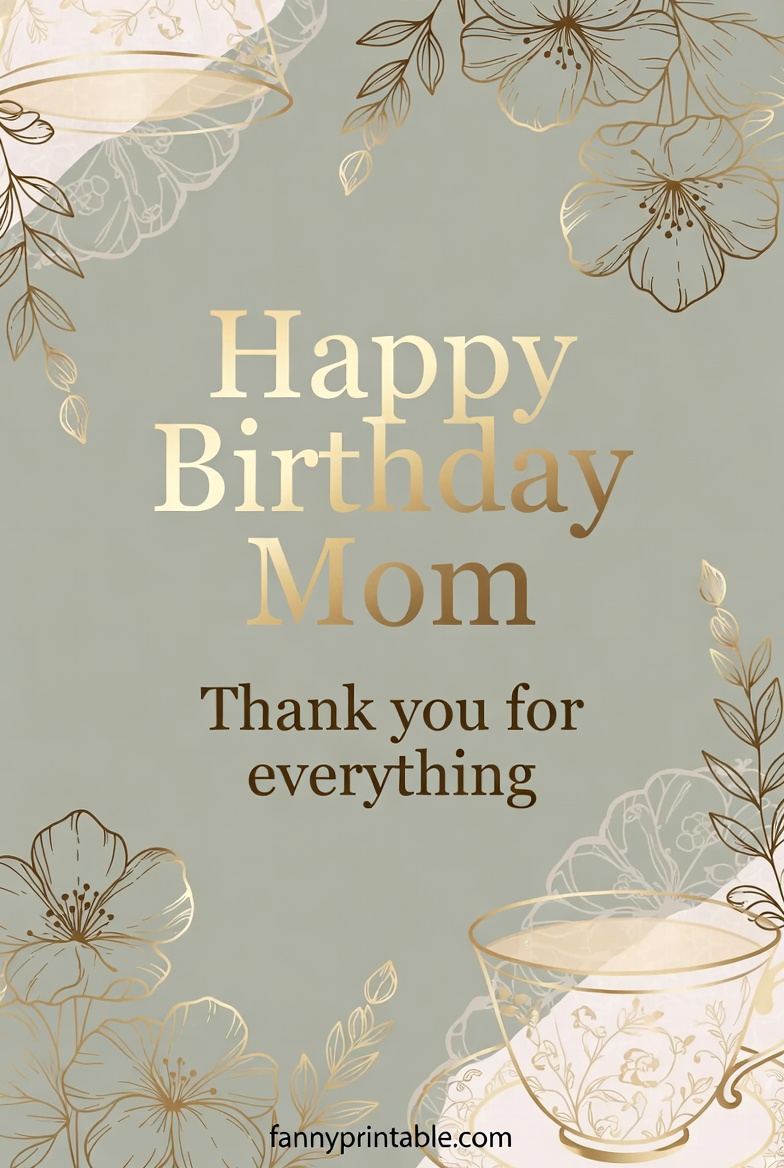 Printable Birthday Card For Mother (4)