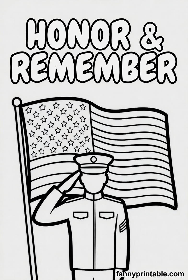Printable Easy Memorial Day Coloring Pages - FannyPrintable.Com (3)