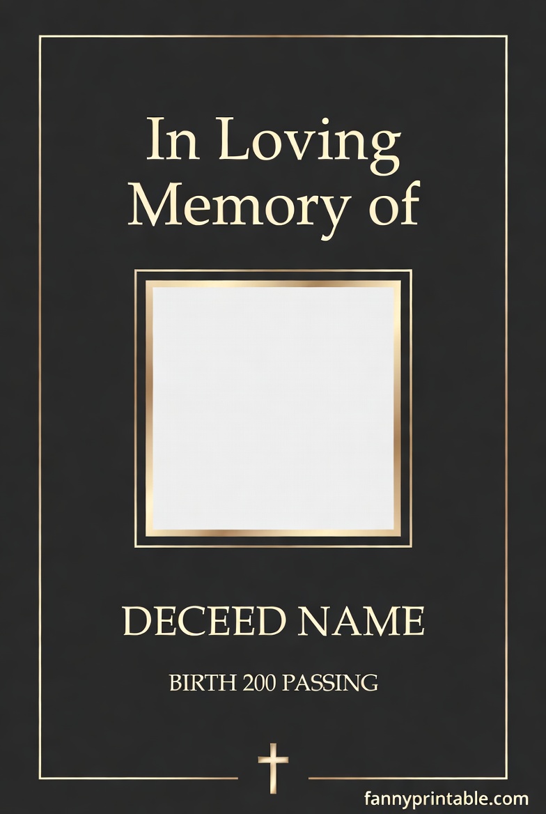 Printable Memorial Cards For Funeral - FannyPrintable.Com (3)