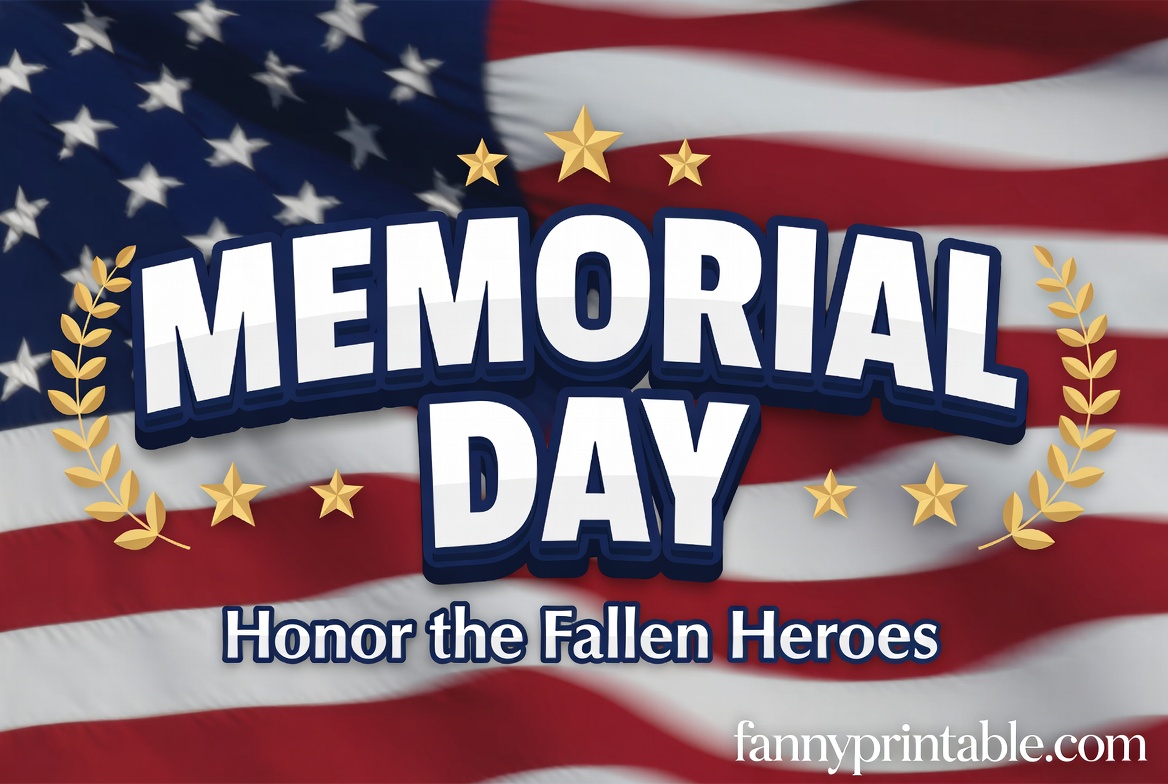 Printable Memorial Day Banner - FannyPrintable.Com (1)