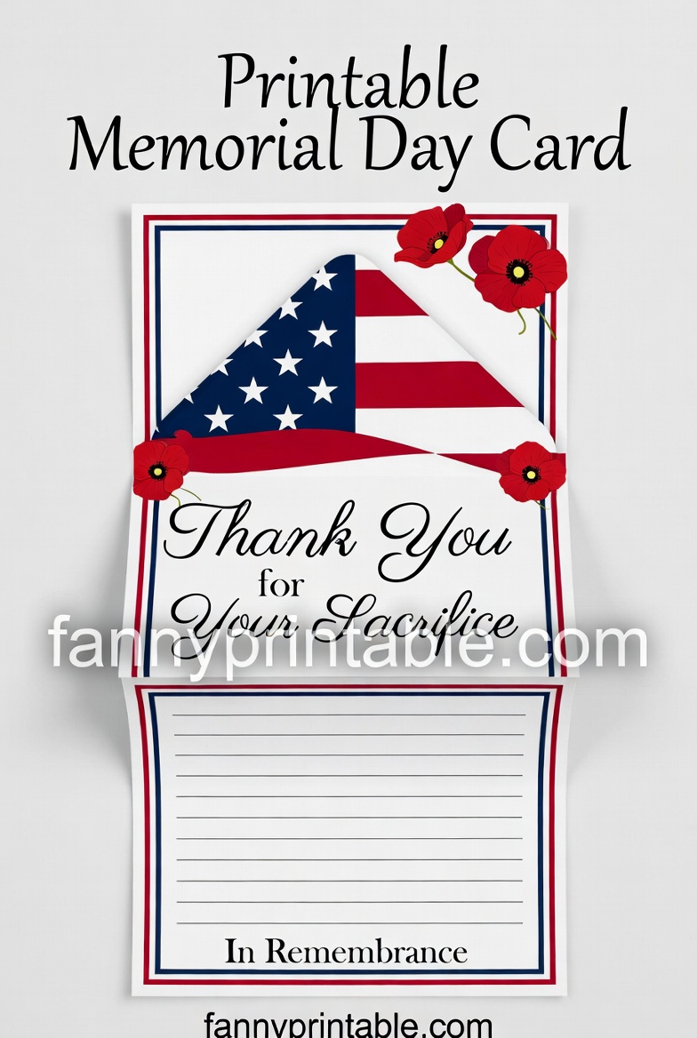 Printable Memorial Day Crafts - FannyPrintable.Com (3)