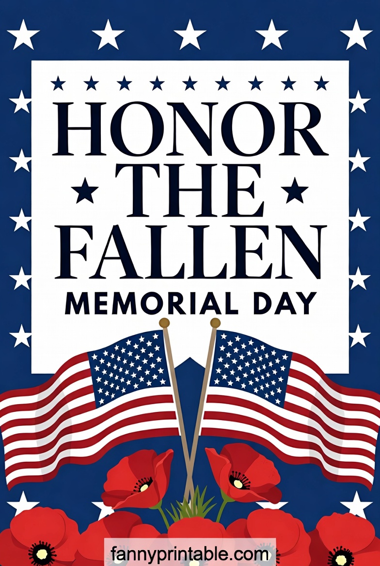 Printable Memorial Day Decorations - FannyPrintable.Com (4)