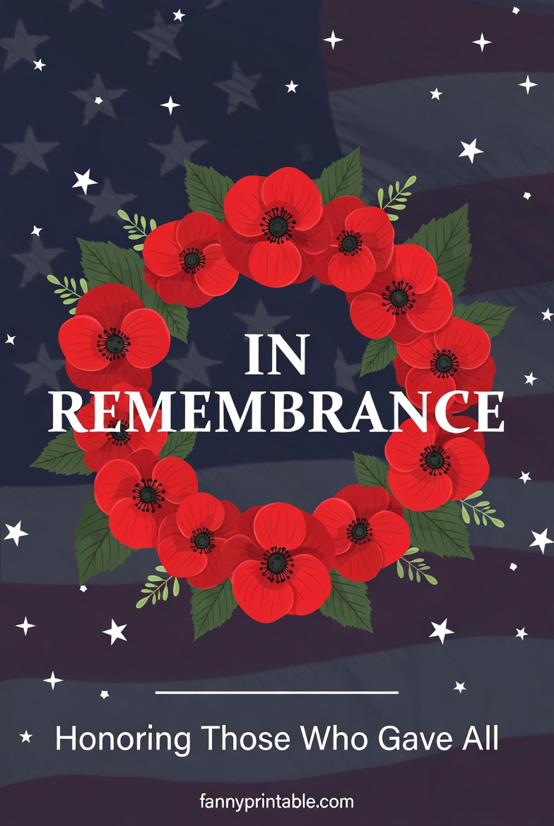 Printable Memorial Day Signs - FannyPrintable.Com (4)