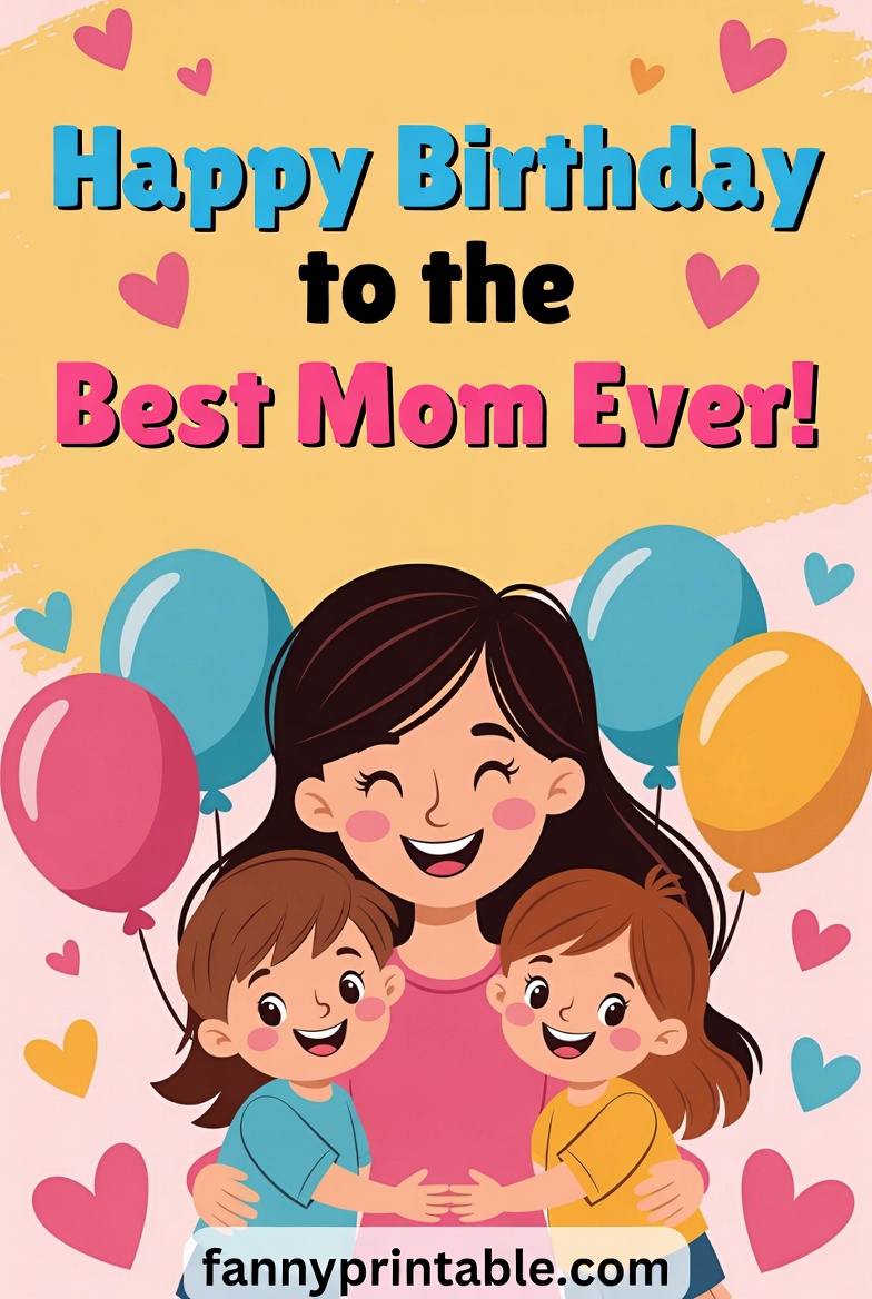 Printable Mother Birthday Card (3)