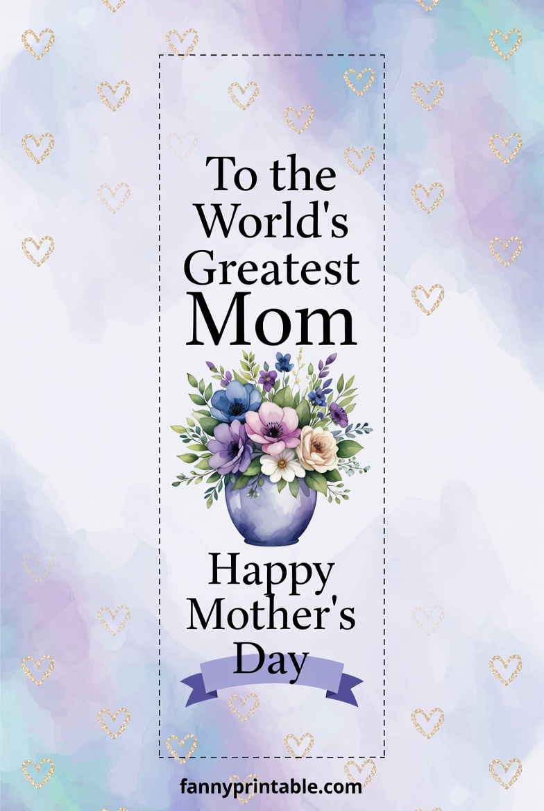 Printable Mother's Day Bookmark Template2 (3)