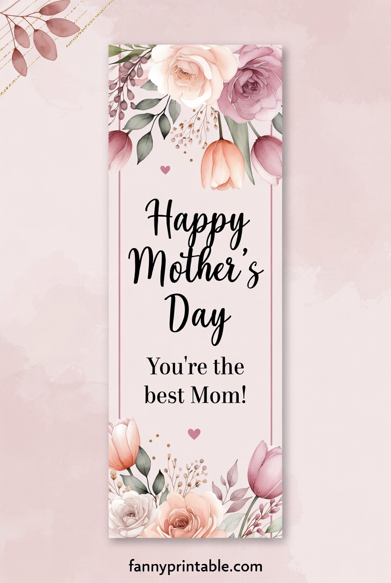 Printable Mother's Day Bookmark Template2 (4)