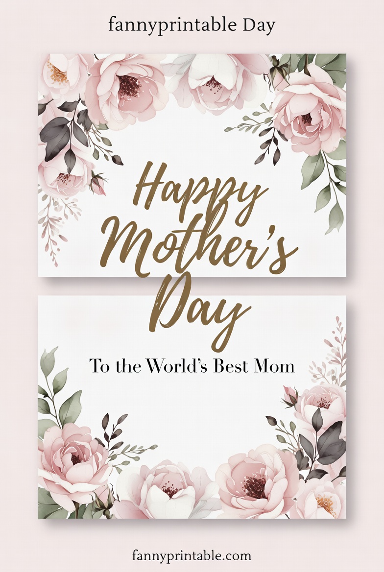 Printable Mother's Day Card - Fanny Printable (2)
