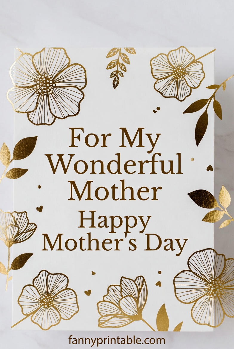 Printable Mother's Day Card Free - Fanny Printable (4)