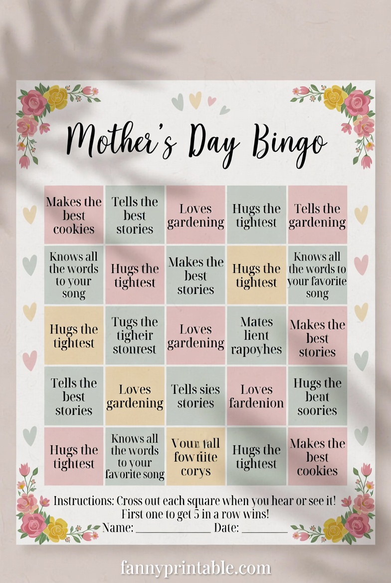 Printable Mother's Day Games (1)