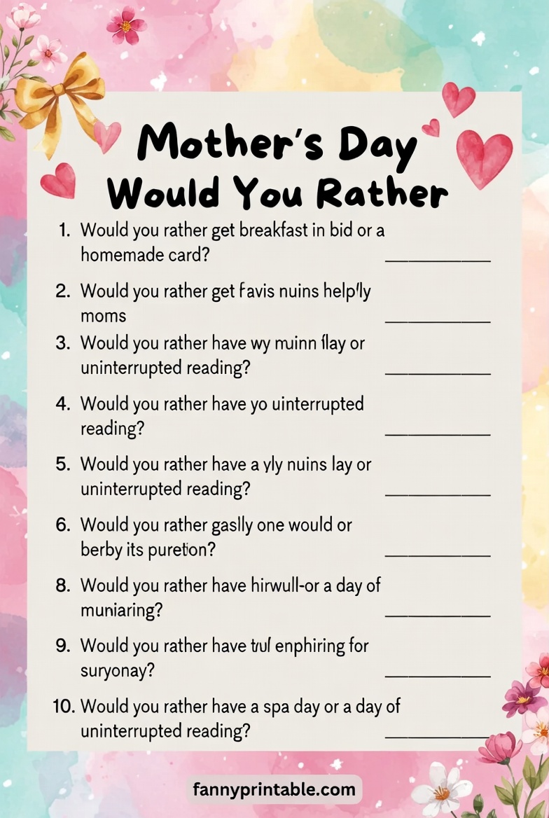 Printable Mother's Day Games (2)