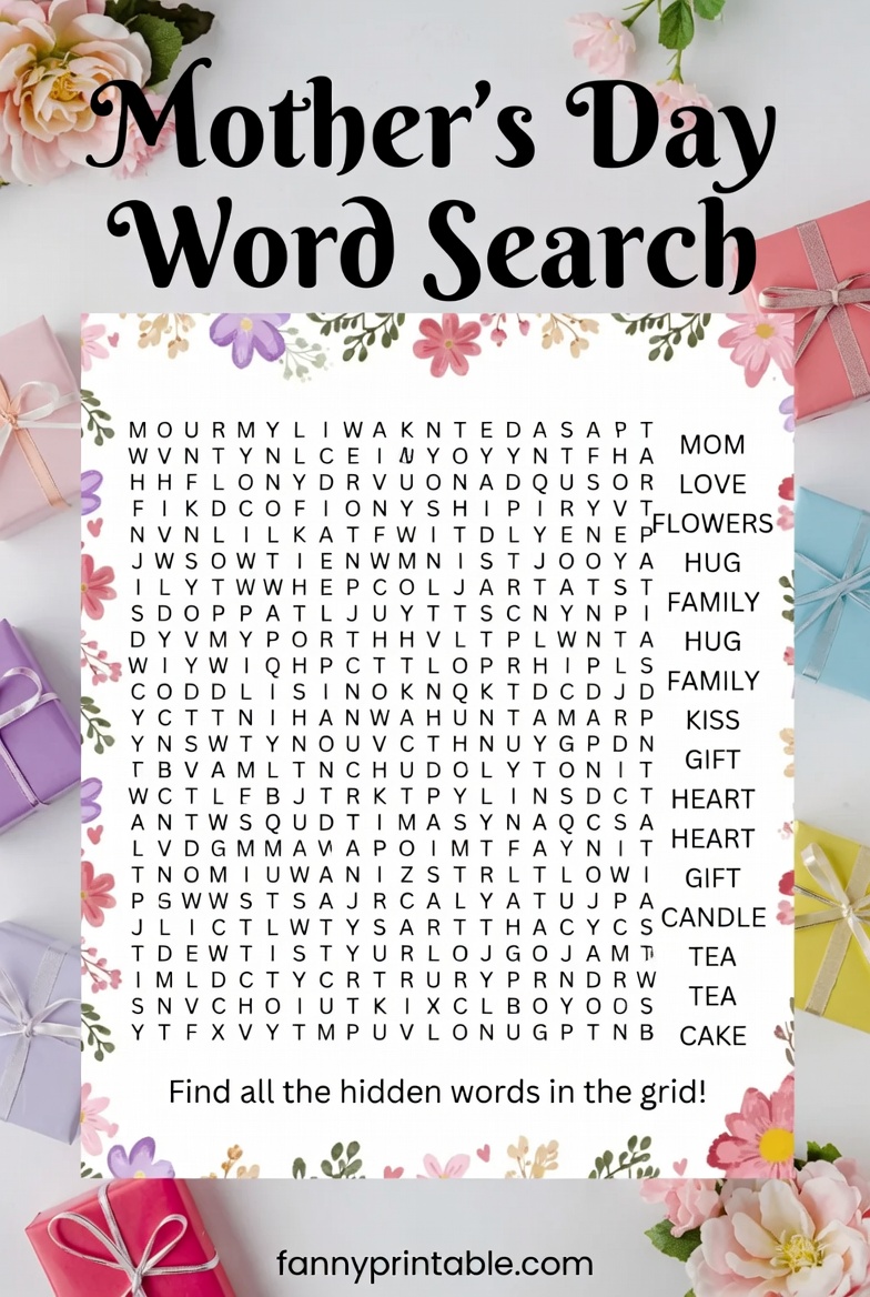 Printable Mother's Day Games (4)