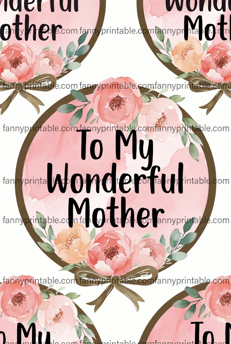 Printable Mother's Day Labels Template (2)
