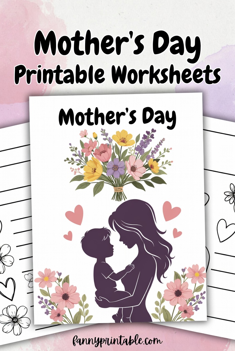 Printable Mother's Day Worksheets (1)