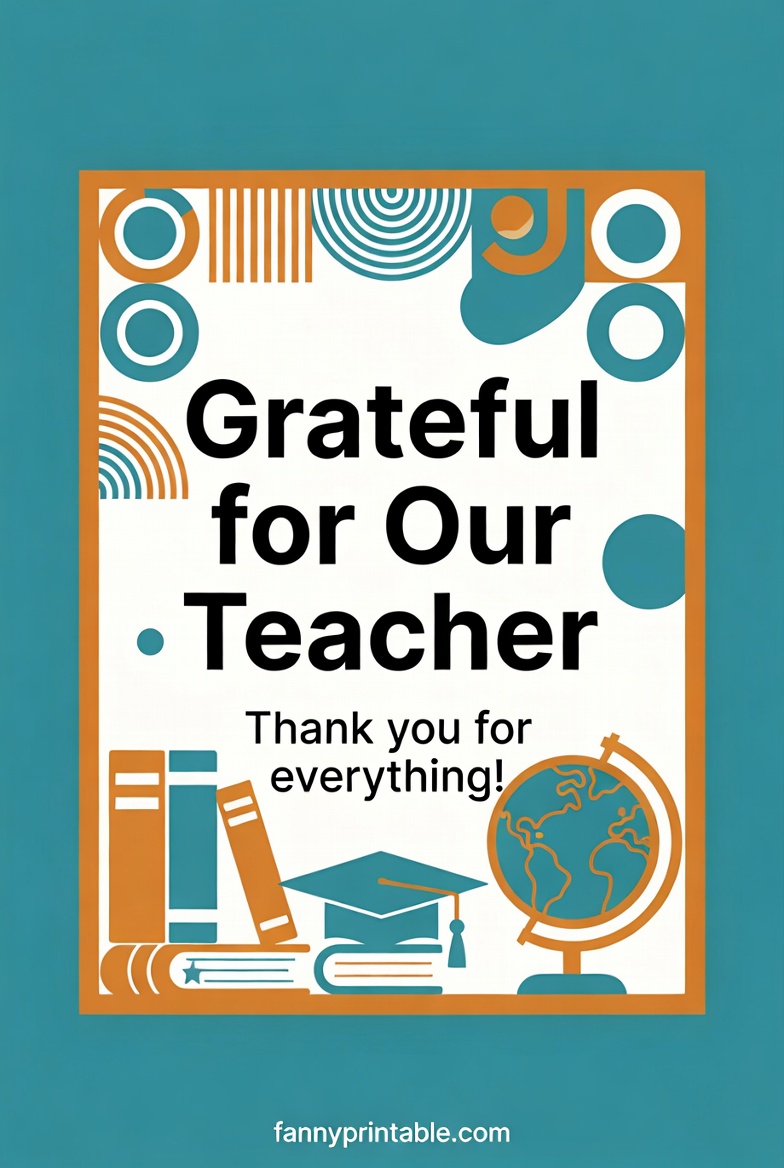 Printable Teacher Appreciation Cards (6)