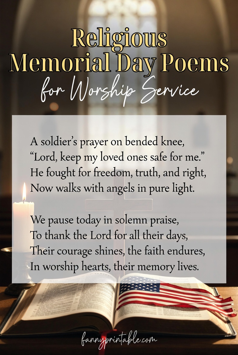 Religious Memorial Day Poems for Worship Service FannyPrintable 1 Religious Memorial Day Poems for Worship Service FannyPrintable (1)