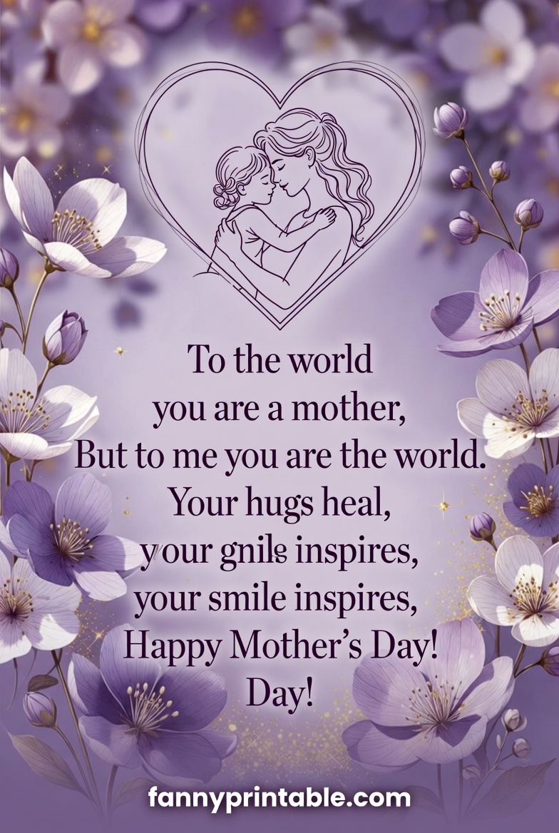 Short Mother's Day Poems - Fanny Printable (3)