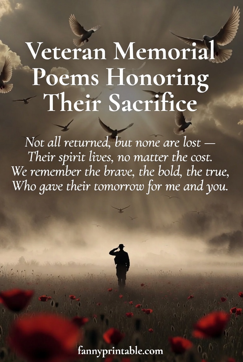 Veteran Memorial Poems Honoring Their Sacrifice FannyPrintable (2)