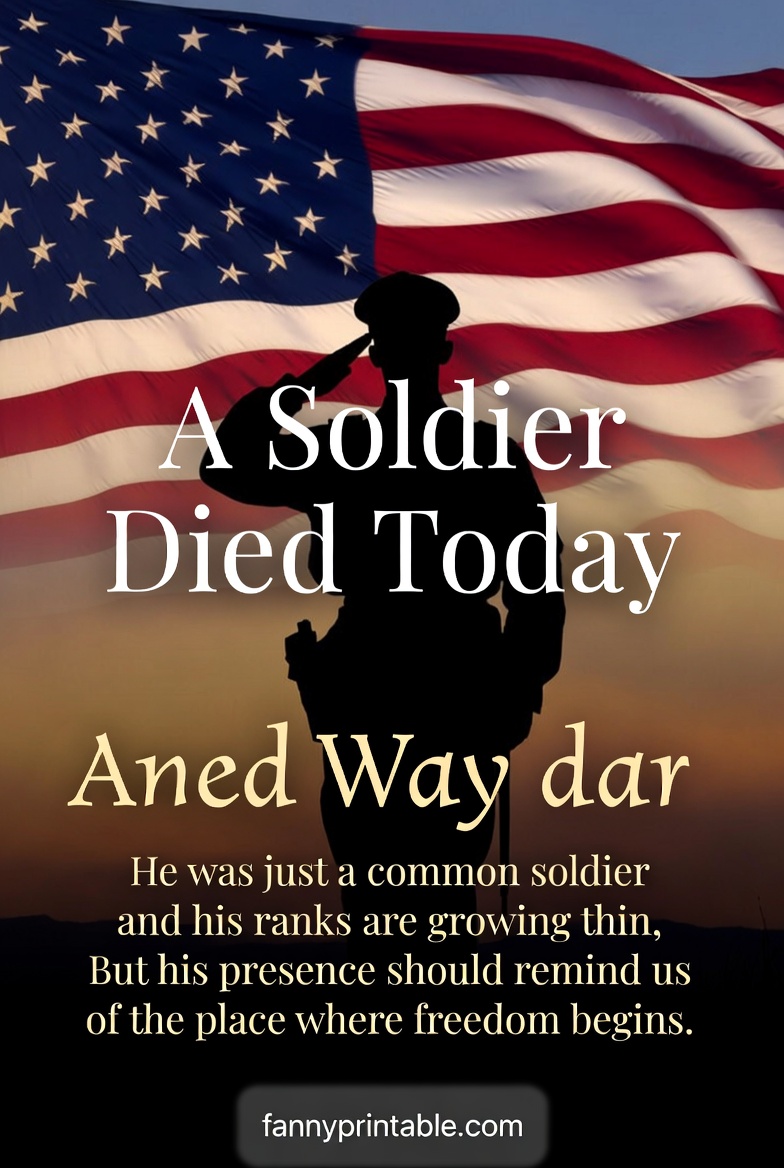 War Memorial Poems Honoring American Soldiers FannyPrintable 4 War Memorial Poems Honoring American Soldiers FannyPrintable (4)