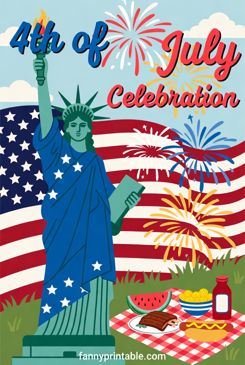 4th of July Cartoon and AI Images 3 4th of July Cartoon and AI Images (3)
