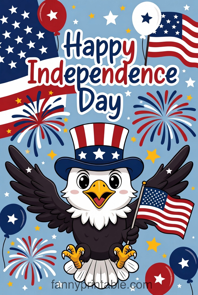 4th of July Cartoon and AI Images 4 4th of July Cartoon and AI Images (4)
