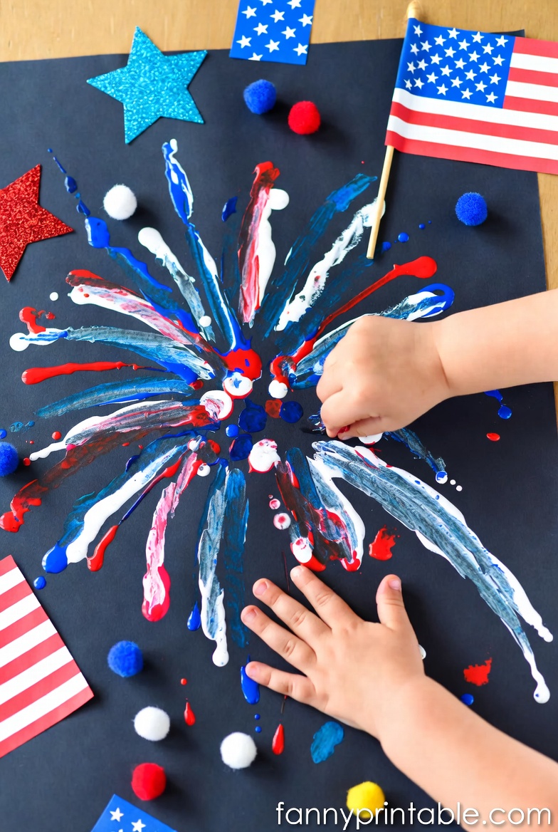 4th of July Crafts for Toddlers and Preschoolers (4)