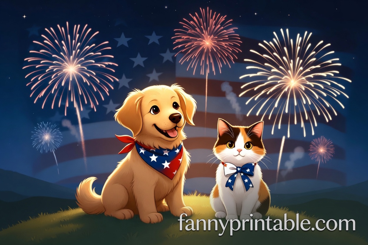 4th of July Dog and Animal Images 4 4th of July Dog and Animal Images (4)