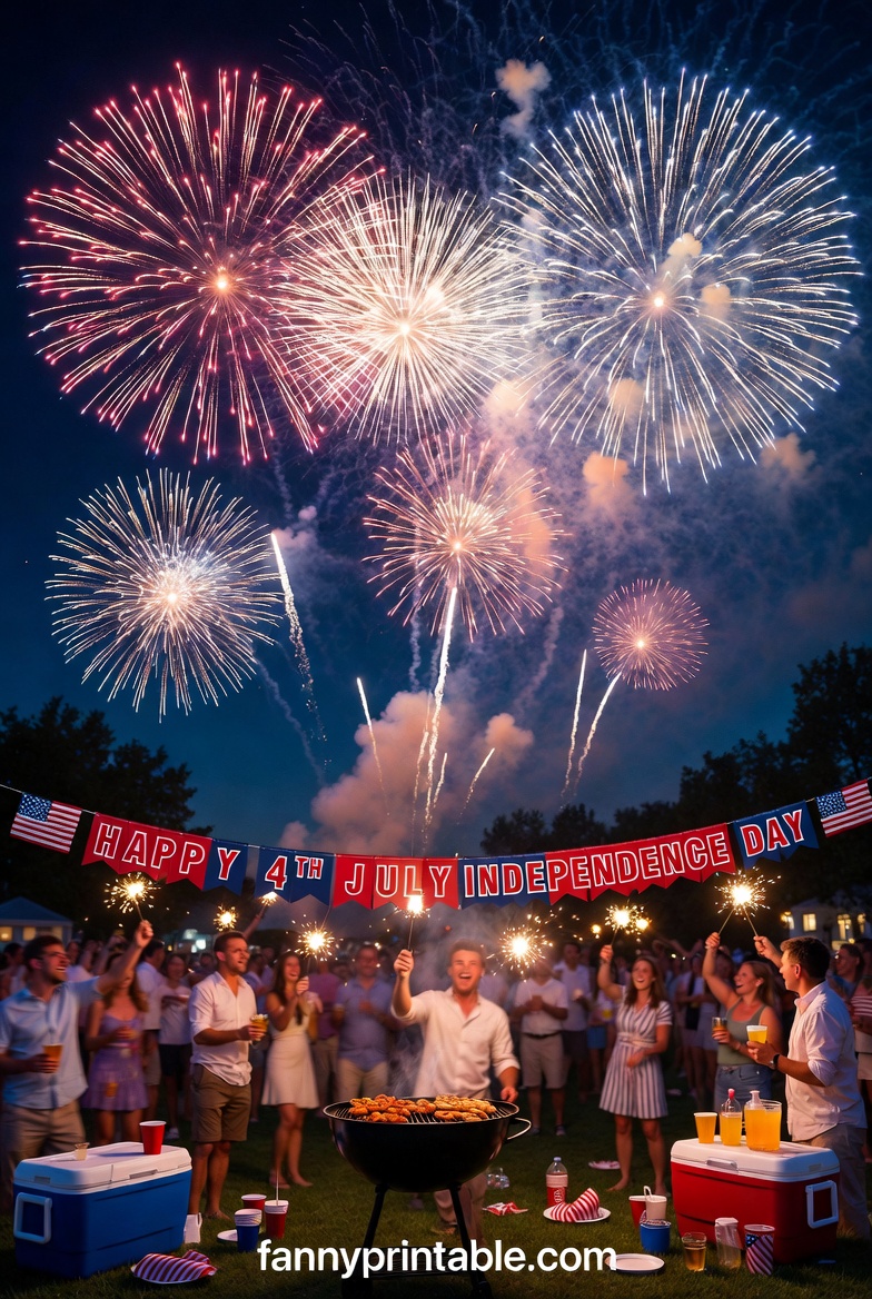 4th of July Fireworks, Party & BBQ Images (2026)
