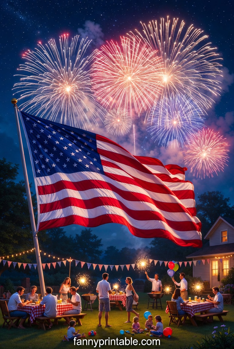 4th of July Fireworks, Party & BBQ Images (2026)