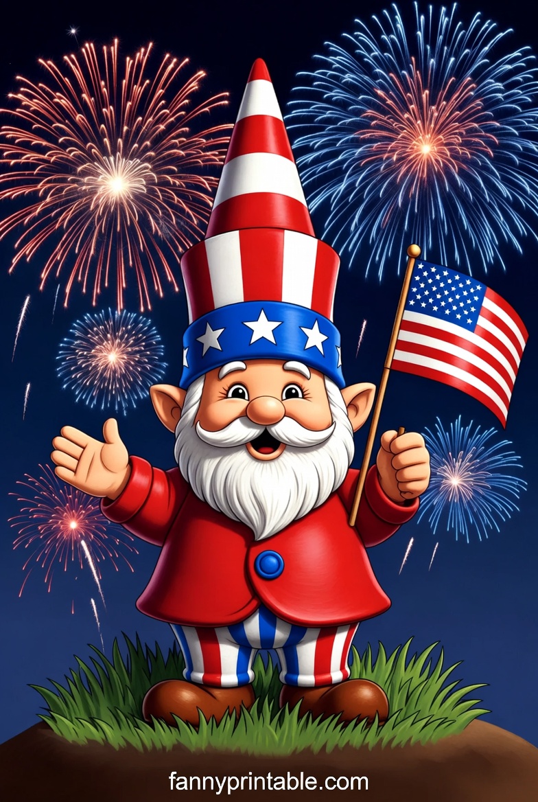 4th of July Gnome Images 1 4th of July Gnome Images (1)