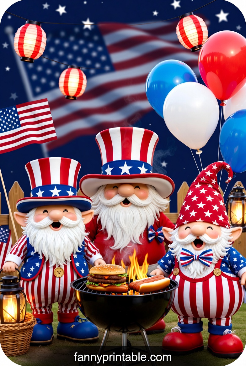 4th of July Gnome Images 2 4th of July Gnome Images (2)