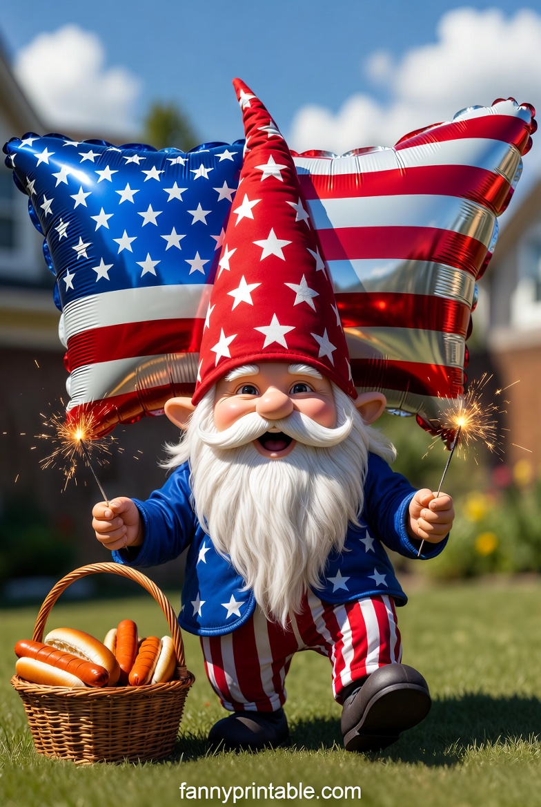 4th of July Gnome Images 4 4th of July Gnome Images (4)