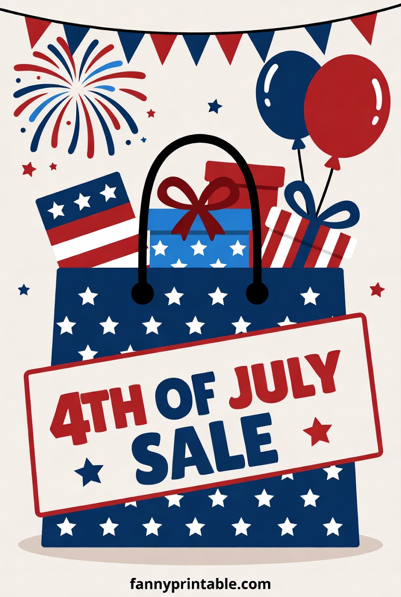 4th of July Sale Clipart Free Patriotic Designs & Ideas (3)