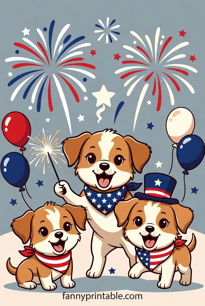 Cute Funny 4th of July Clipart for Celebrations 2 Cute & Funny 4th of July Clipart for Celebrations (2)