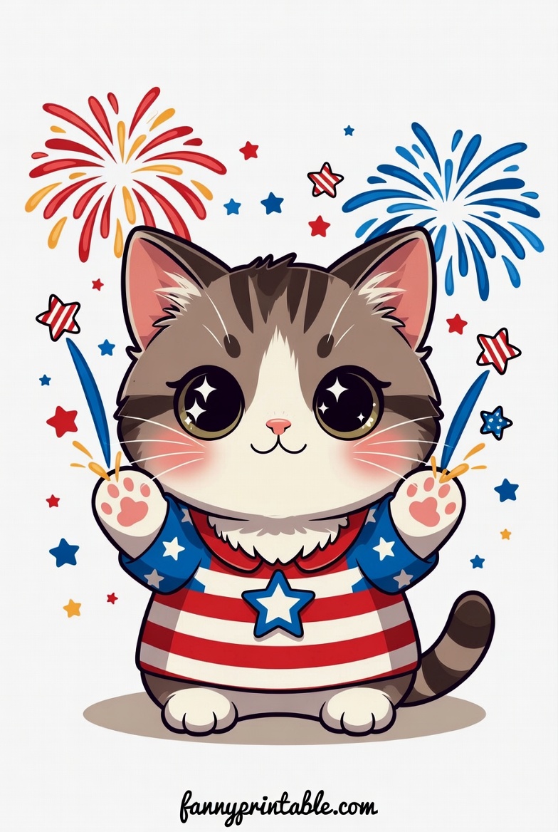 Cute Funny 4th of July Clipart for Celebrations 3 Cute & Funny 4th of July Clipart for Celebrations (3)