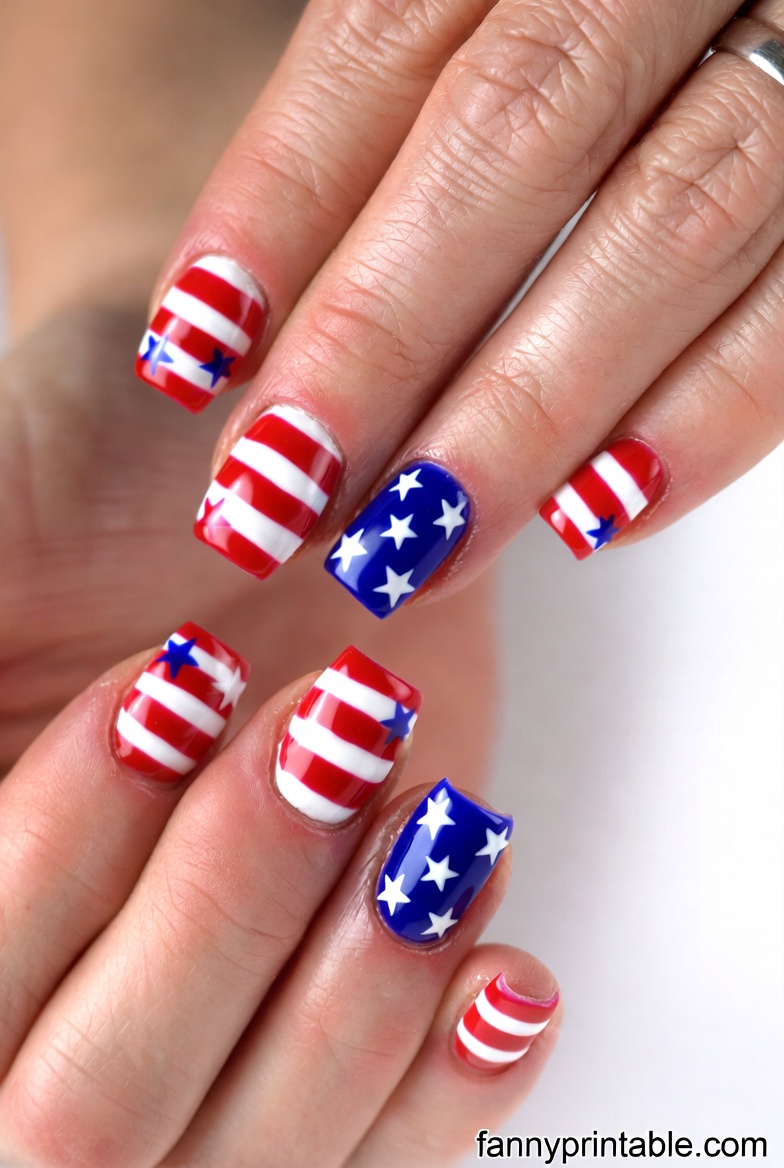 Fourth of July Nail Designs (1)