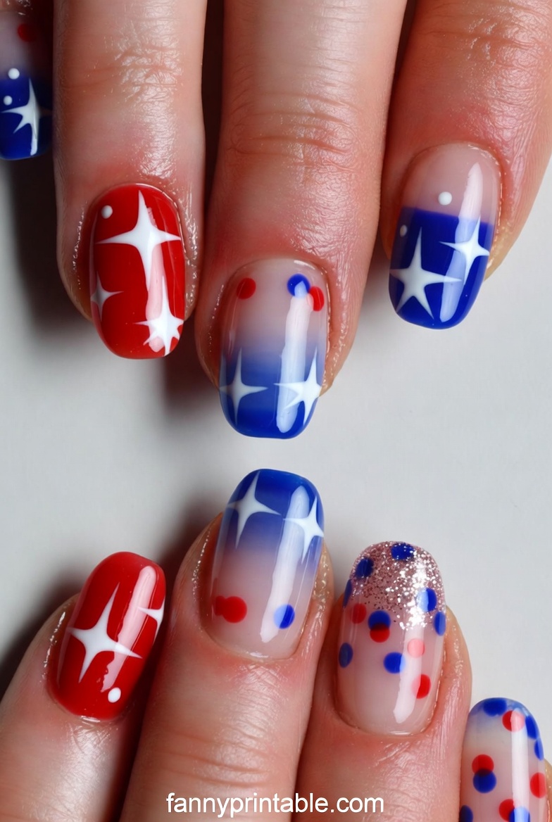 Fourth of July Nail Designs (2)