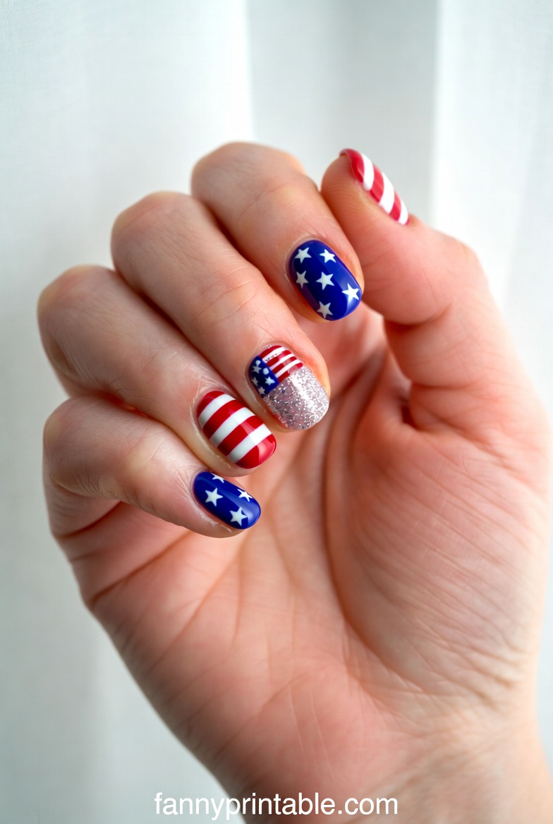 Fourth of July Nail Designs (3)