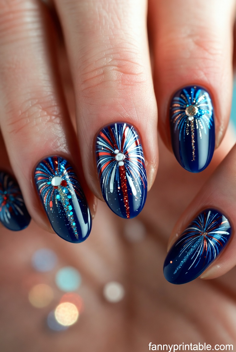 Fourth of July Nail Designs (4)