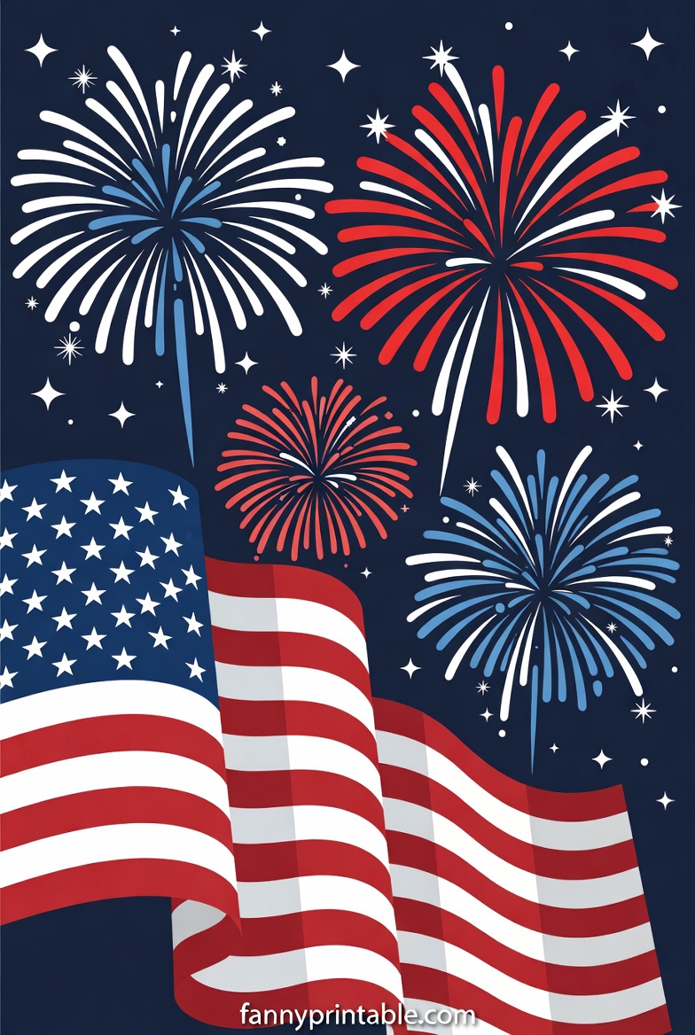 Free 4th of July Clipart - Patriotic PNG Downloads (4)