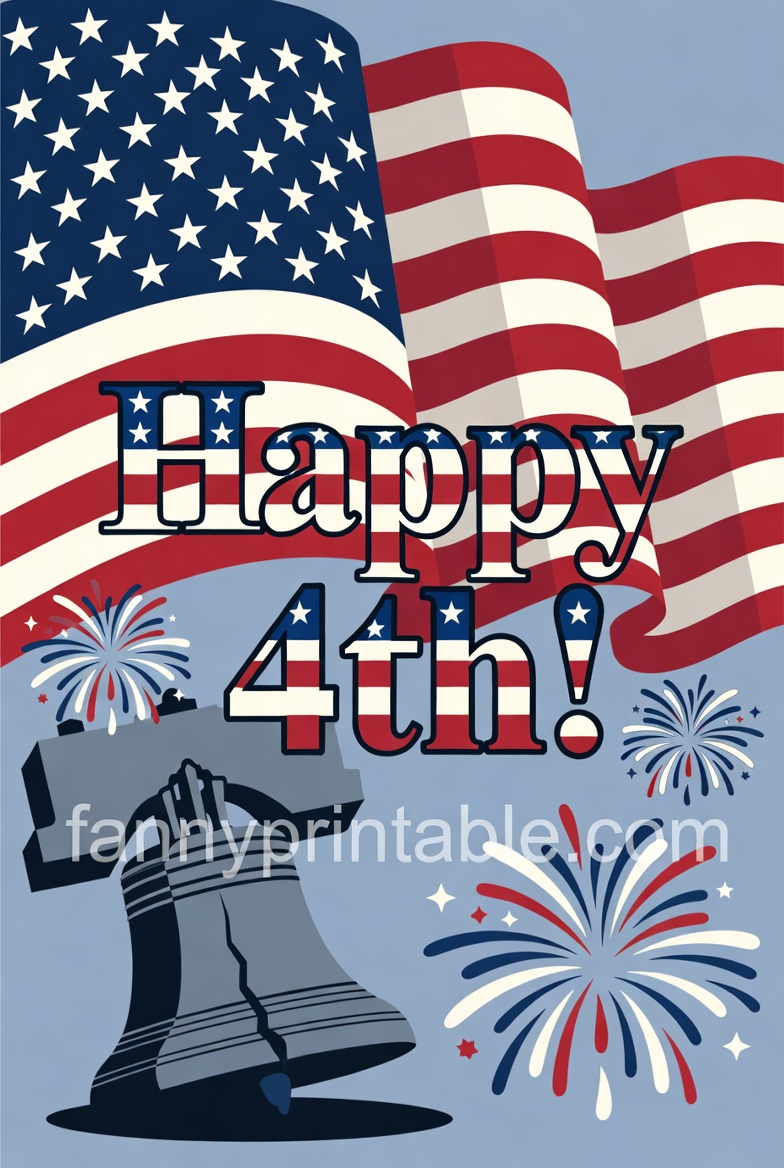 Free 4th of July PNG Clipart Transparent Background (2)