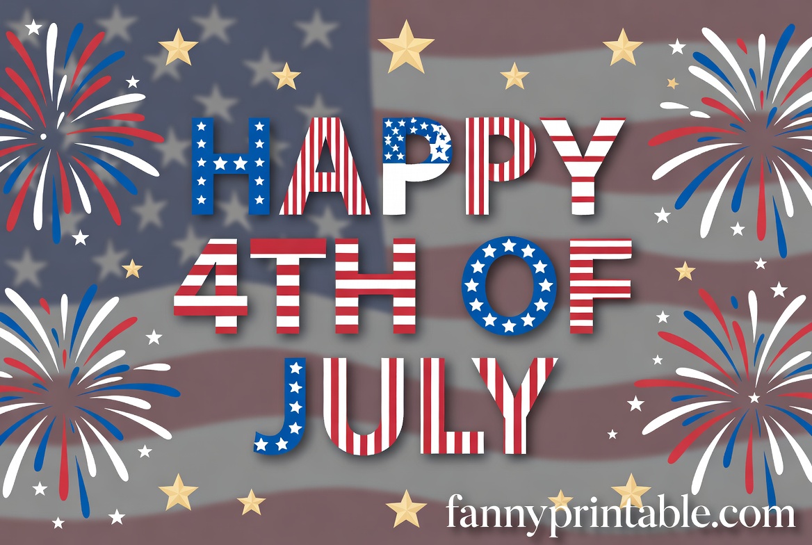 Free Printable 4th of July Banners (1)