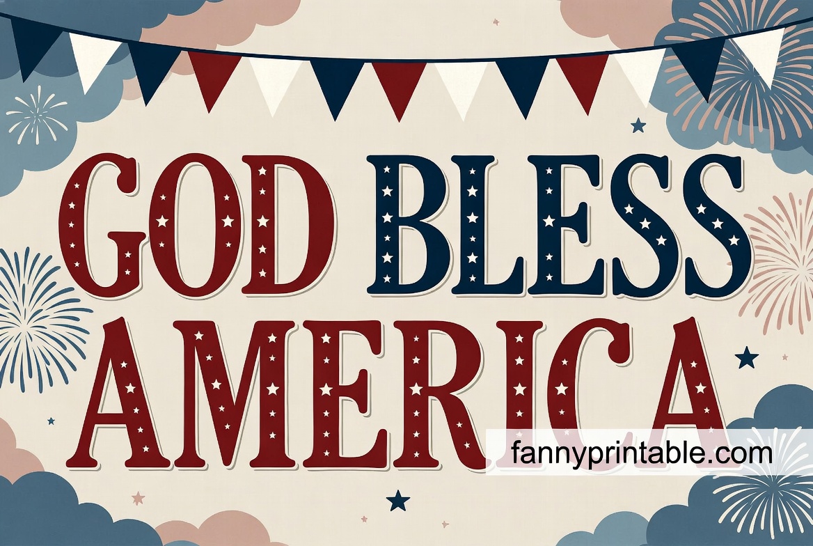 Free Printable 4th of July Banners (3)